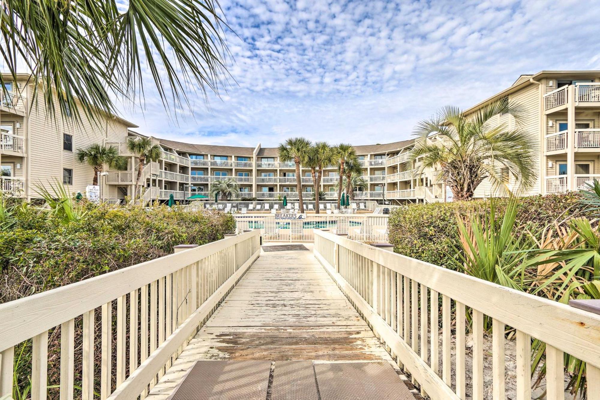 Walk To Beach Resort Condo In Hilton Head! Hilton Head Island Exterior photo